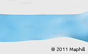 Shaded Relief Panoramic Map of the area around 47° 41' 6" N, 153° 55' 30" E