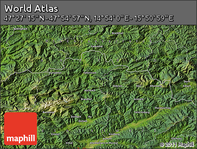 Satellite Map of the Area around 47° 41' 6" N, 15° 22' 30" E