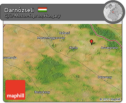 Satellite 3D Map of Darnózseli