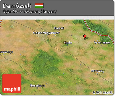 Satellite 3D Map of Darnózseli