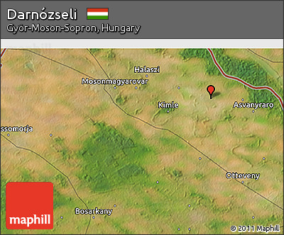 Satellite 3D Map of Darnózseli