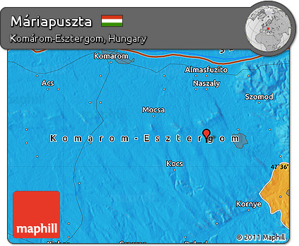 Political Map of Máriapuszta