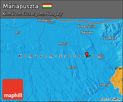 Political Map of Máriapuszta