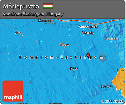 Political Map of Máriapuszta