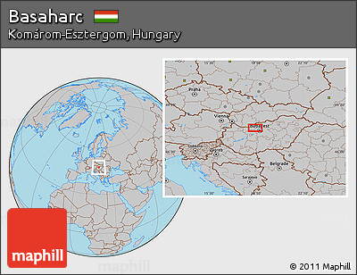 Gray Location Map of Basaharc