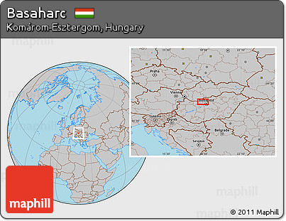 Gray Location Map of Basaharc