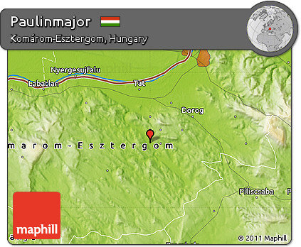 Physical Map of Paulinmajor