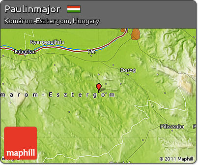 Physical Map of Paulinmajor