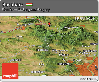 Satellite Panoramic Map of Basaharc