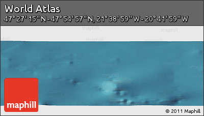 Satellite Panoramic Map of the Area around 47° 41' 6" N, 21° 10' 29" W