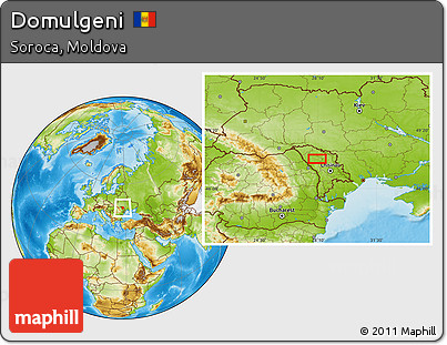 Physical Location Map of Domulgeni
