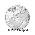 Outline Map of the Area around 47° 41' 6" N, 31° 31' 29" E, rectangular outline