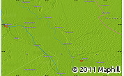 Physical Map of Menzhapan