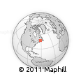 Outline Map of the Area around 47° 41' 6" N, 61° 58' 30" W, rectangular outline
