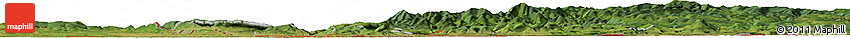 Satellite Horizon Map of Bözen