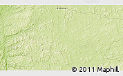 Physical 3D Map of the area around 47° 41' 6" N, 84° 4' 29" W