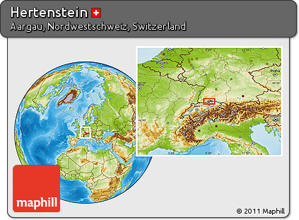 Physical Location Map of Hertenstein