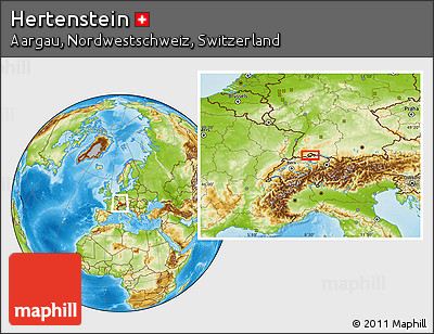 Physical Location Map of Hertenstein