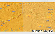 Political 3D Map of the area around 47° 41' 6" N, 91° 43' 29" W