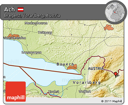 Physical 3D Map of Ach