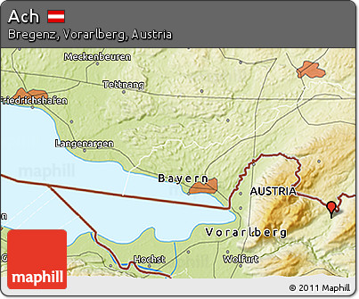 Physical 3D Map of Ach