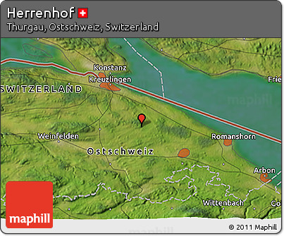Satellite 3D Map of Herrenhof