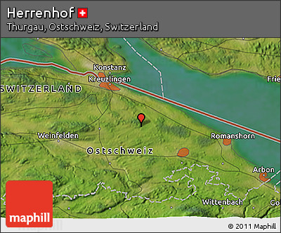 Satellite 3D Map of Herrenhof