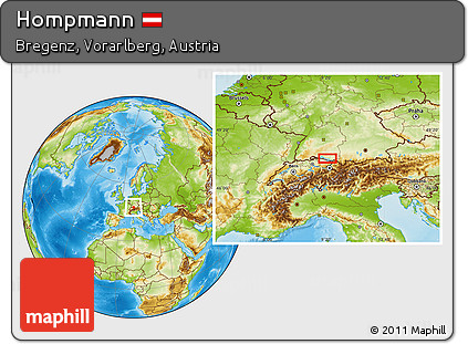 Physical Location Map of Hompmann