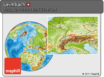 Physical Location Map of Leimbach