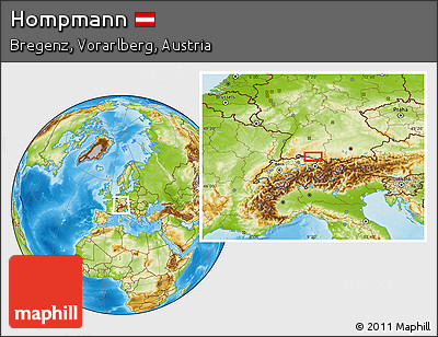 Physical Location Map of Hompmann