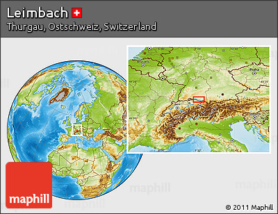 Physical Location Map of Leimbach