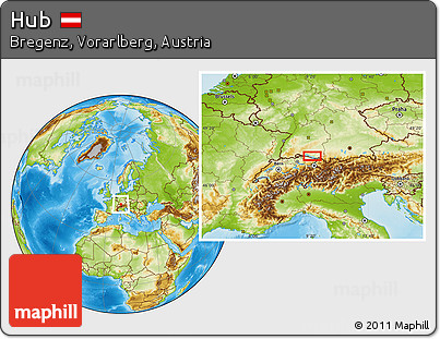 Physical Location Map of Hub