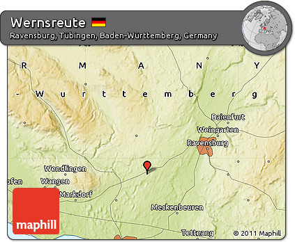 Physical Map of Wernsreute
