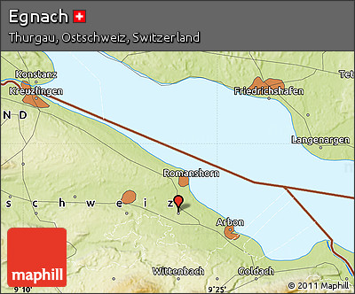 Physical Map of Egnach