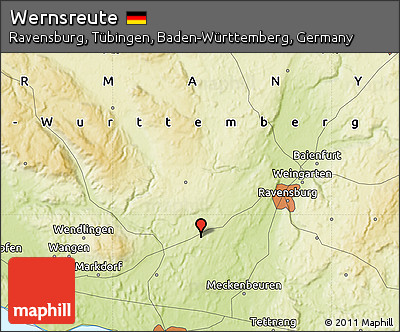 Physical Map of Wernsreute