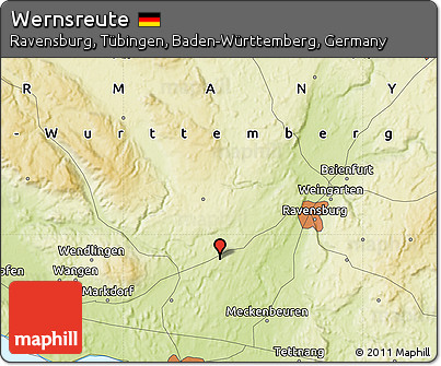 Physical Map of Wernsreute