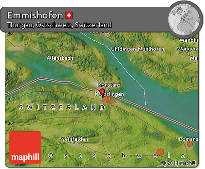 Satellite Map of Emmishofen