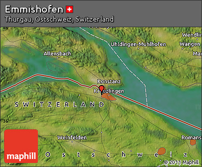 Satellite Map of Emmishofen