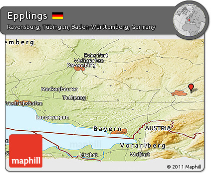 Physical Panoramic Map of Epplings