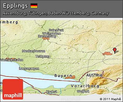 Physical Panoramic Map of Epplings