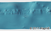 Satellite 3D Map of the area around 47° 24' 32" S, 10° 58' 29" W