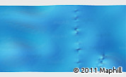 Physical 3D Map of the area around 47° 24' 32" S, 119° 55' 30" E