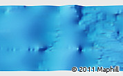 Physical 3D Map of the area around 47° 24' 32" S, 124° 10' 30" E