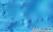 Shaded Relief Map of the area around 47° 24' 32" S, 125° 1' 30" E