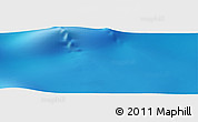 Physical Panoramic Map of the area around 47° 24' 32" S, 151° 22' 30" E