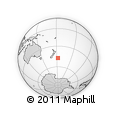 Where is the area around 47° 24' 32" S, 177° 34' 29" W located? Outline Map of the Area around 47° 24' 32" S, 177° 34' 29" W, rectangular outline