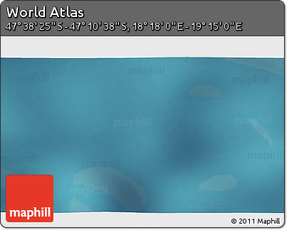 Satellite 3D Map of the Area around 47° 24' 32" S, 18° 46' 29" E