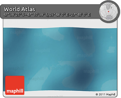 Satellite 3D Map of the Area around 47° 24' 32" S, 27° 16' 29" E