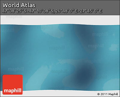 Satellite 3D Map of the Area around 47° 24' 32" S, 27° 16' 29" E