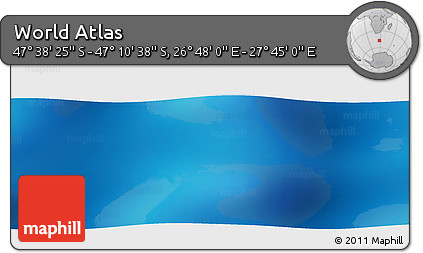 Physical Panoramic Map of the Area around 47° 24' 32" S, 27° 16' 29" E